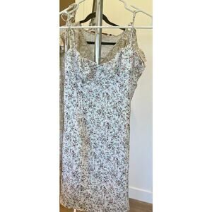 Shein Floral Tie Straps Summer Dress Size M‎